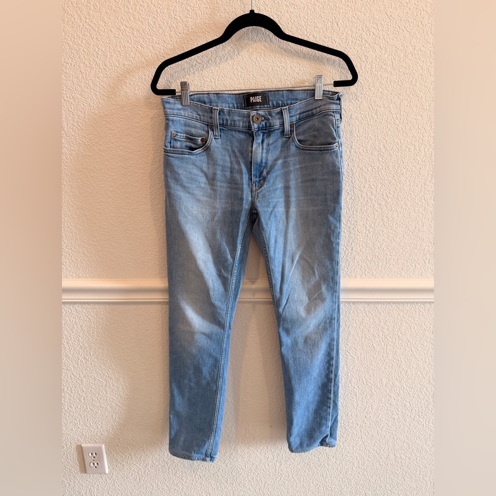 PAIGE Light Blue Denim Jeans Size 29